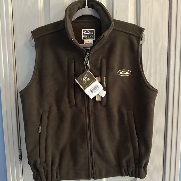 Drake Waterfowl Systems MST Windproof Layering Vests for Men NWT Size S - Picture 1 of 11